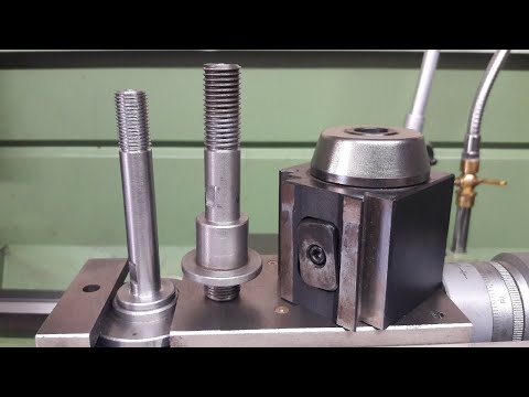 Tornitura Albero Meccanico Per Torretta A Cambio Rapido