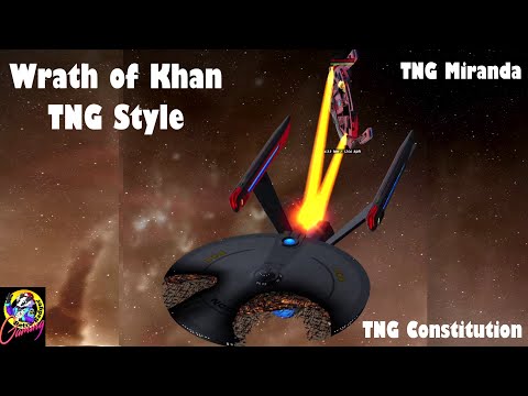 Wrath of Khan The Next Generation! TNG Connie VS Miranda 2.0 Star Trek Ship Battles - bridge Command