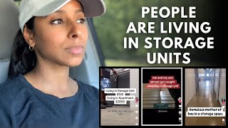 Americans Are Giving Up And Living in Storage Units Because Cost Of Living