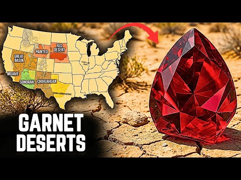 These 6 US Desert Regions Produce Garnets Worth $50+ Per Stone (BLM Land Rules)