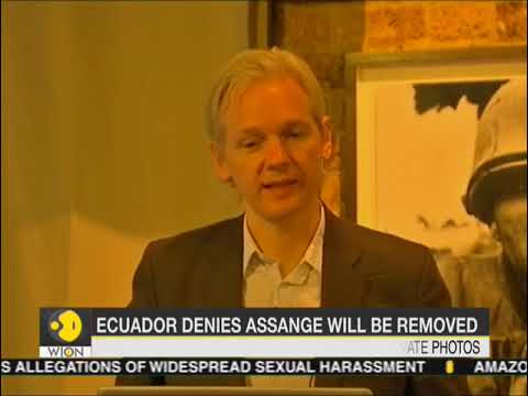 Julian Assange to be expelled from Ecuadorian embassy, says WikiLeaks