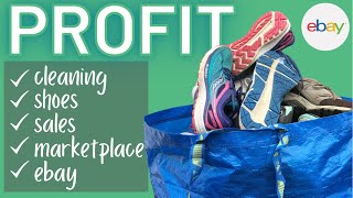 Sales, Profits, & DIRTY Shoes | Selling On Ebay And Facebook Marketplace In 2021