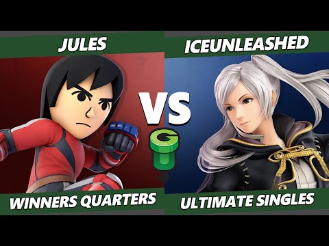 Game Underground Winners Quarters - Jules (Mii Brawler) Vs. IceUnleashed (Robin) SSBU Ultimate