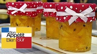 Confiture d'orange mangue et fruit de la passion [Recette]