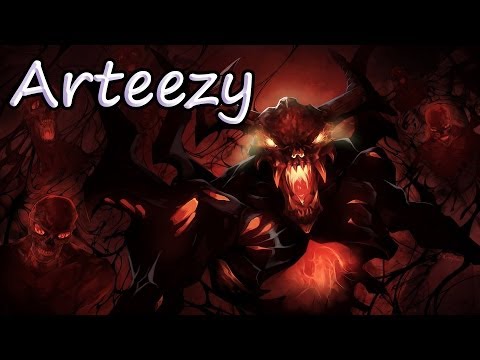 Dota 2 Arteezy plays Shadow Fiend