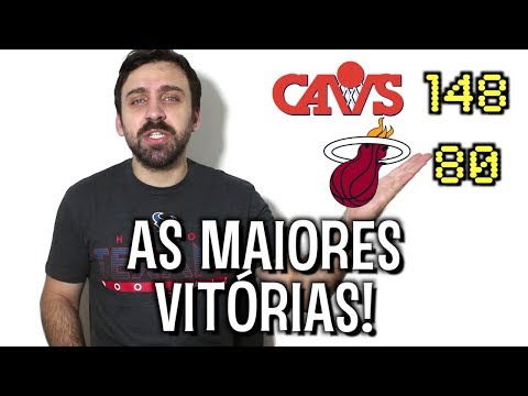 A maior vitória (por DIFERENÇA de pontos) de cada franquia da NBA!