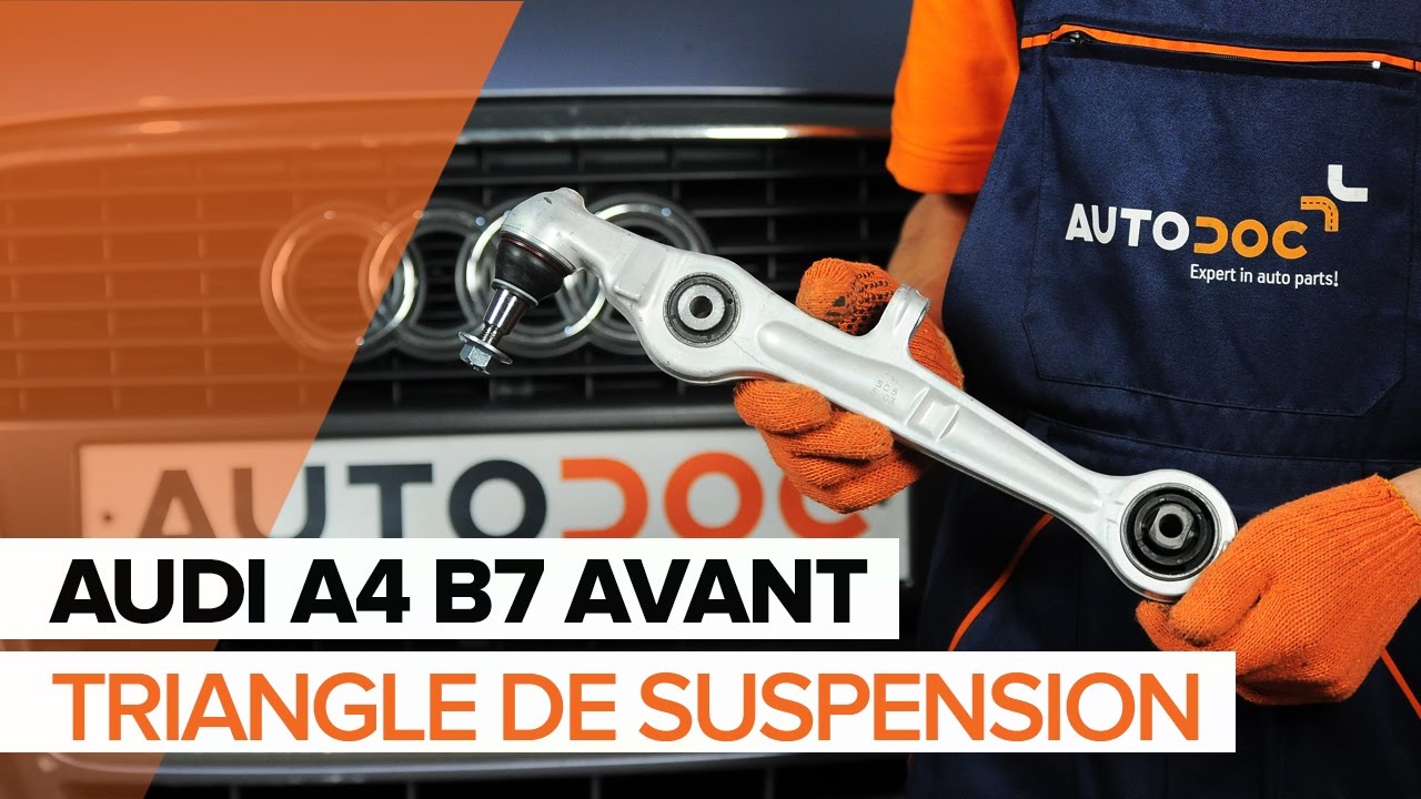 Comment changer : bras inférieur avant sur Audi A4 B7 Avant - Guide de remplacement