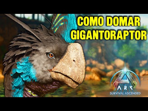 HOW TO TAME + LOCATION AND ALL GIGANTORAPTOR ABILITIES! ARK Survival Ascended