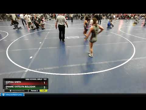 122 Lbs Champ. Round 2 - Sophia Smith, AZ Vs Emarie Katelyn Bolosan, CA 5188