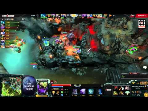 Rave vs First Departure - Game 2 (Starladder XI SEA - LB Final) - Xyclopzz