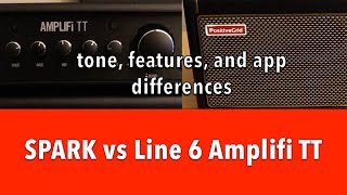 Video thumbnail for Positive Grid Spark AMP vs Line 6 Amplifi TT by Jason Little