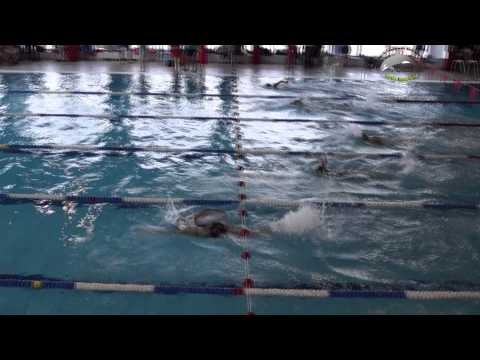 100m dowolnym dziewcząt seria 2z4