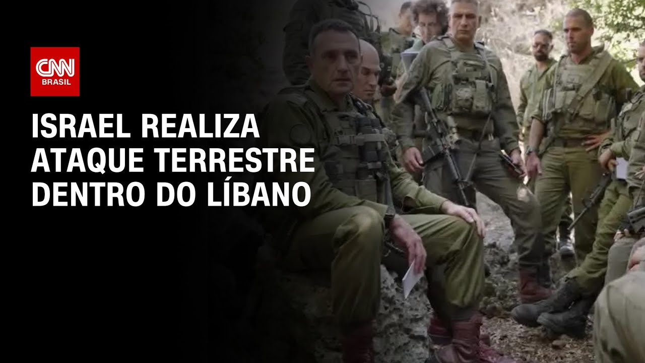 Israel realiza ataque terrestre dentro do Líbano | BASTIDORES CNN