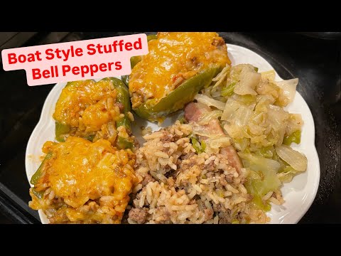 How to Make: Boat Style Stuffed Bell Peppers