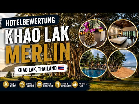 Merlin Khao Lak Resort Rundgang — Garten, Hauptpool und Strand