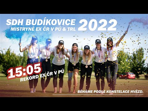 SDH Budíkovice ženy 2022 | Mistryně EMAS Extraligy ČR v PÚ  & TRL