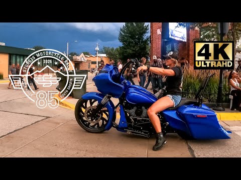 85th Sturgis Motorcycle Rally on Main Street Day 1 | The Party is Just Getting Started!