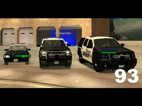 GTA SA: SAPD First Response Mod v2.5 Gameplay 93 (Another Motorcycle Patrol)