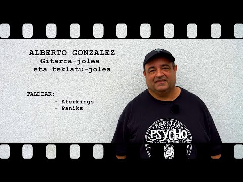 MusikaZuzenean TB - HITZ BITAN:  Alberto Gonzalez (Aterkings, Paniks...)