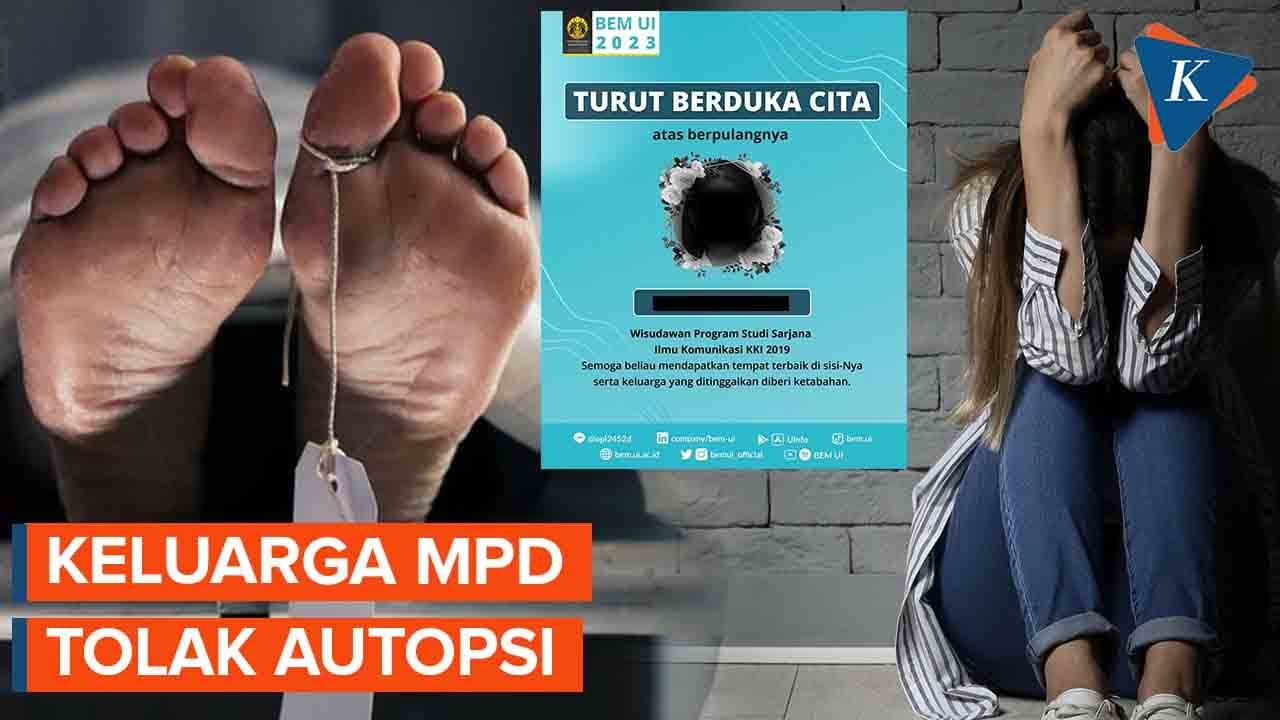 Keluarga Tolak Autopsi Jenazah Mahasiswa UI