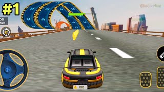 Ramp Car Stunts 3D Games | गाड़ी वाला गेम | अच्छा गेम खेलने वाला | Android Gameplay#1
