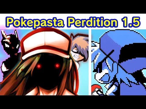Pokepasta Perdition NEW Update | Strangled Red, Mewtwo Pokemon (FNF Mod)