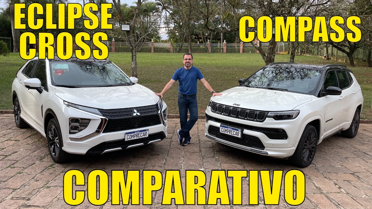 Comparativo: Jeep Compass x Mitsubishi Eclipse Cross