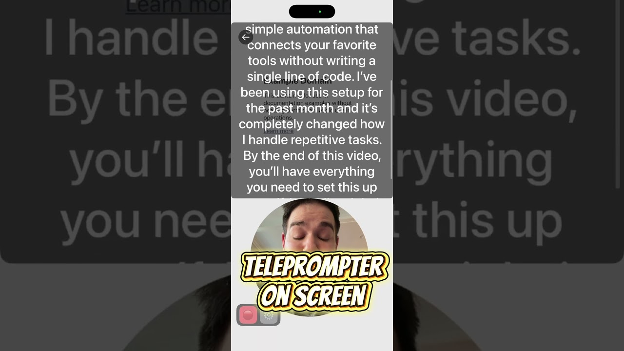 DemoScope iPhone Screen Recorder App Preview