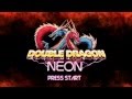Double Dragon Neon Title Screen