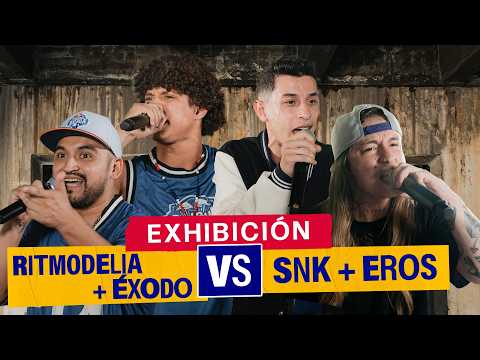 RITMODELIA y ÉXODO vs SNK y EROS | Exhibición | Red Bull Batalla