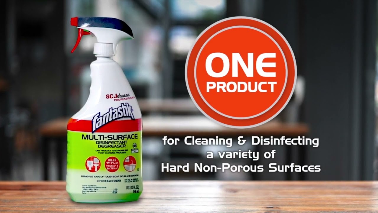 Fantastik MultiSurface Disinfectant Degreaser SJN311836