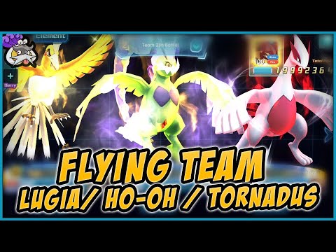 Flying Team - Lugia, Ho-Oh & Tornadus - Pokeland Legends
