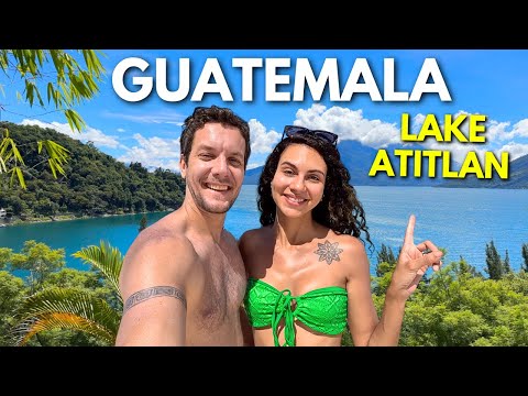 World's Coolest Lake! Lake Atitlan 🇬🇹 (San Marcos & San Pedro)