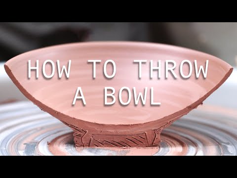 How to Throw a Pottery Bowl — A Beginner's Guide