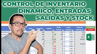🏗How to create a dynamic #INVENTORY #CONTROL with #INPUTS, #OUTPUTS and 🤑 #STOCK 👏