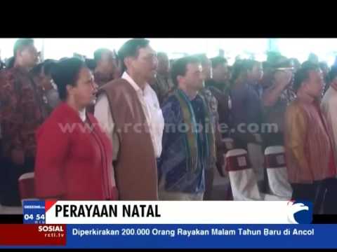 Jokowi Hadiri Perayaan Natal Nasional Di NTT [Sindo pagi] [29 des 2015]