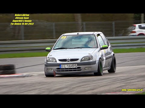 Kalara Adrian - Citroen Saxo - SuperOES 4 Runda Tor Kielce 15-04-2023