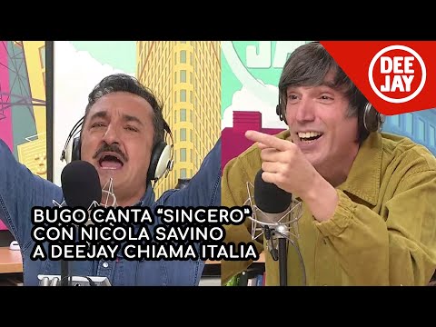 Nicola Savino al posto di Morgan: il duetto con Bugo a Deejay Chiama Italia