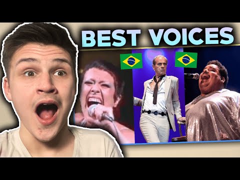 BRAZIL'S GREATEST VOICES of ALL TIMES ! |🇬🇧UK Reaction