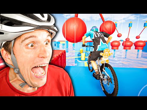 NINJA WARRIOR GERMANY 4.0 beim FAHRRAD SIMULATOR