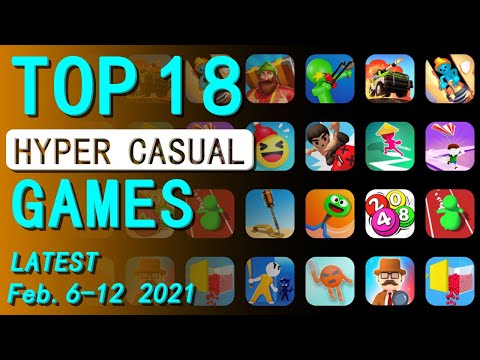 Top 18 NEW Hyper Casual Game Ideas (Feb.6 - 12, 2021) | New Games Daily