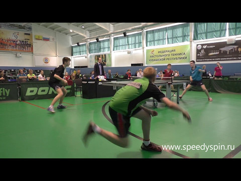 Boys double finale.Russia National Cadets Championship 2017. FHD