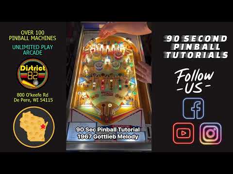90 Second Pinball Tutorials – Melody/Sing-Along | Pinball Bay Area