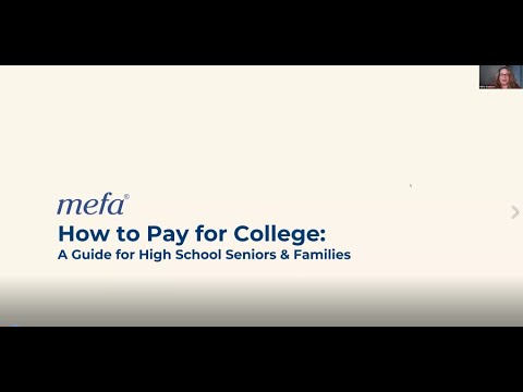 How to Pay for College: A Guide for High School Seniors & Families presented with the Catholic School Counselors Association