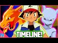 The Complete Pokemon Anime Timeline Part 1 The Original Series Kanto Orange Isles Johto