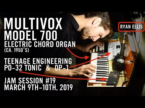 Thumbnail for Multivox Model 700 Electric Chord Organ | PO-32 / OP-1 — Jam Session #19 — "F.U.A.V.L." by Jam session, Cher