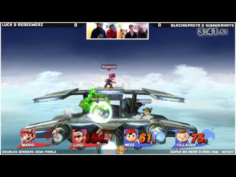 WBB #66 | BlazingPasta & Summerhays vs Luck & RedeemerZ - Winners Semi Finals - Smash 4 Doubles