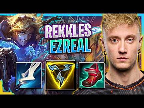 REKKLES PERFECT GAME WITH EZREAL! | FNC Rekkles Plays Ezreal ADC vs Aphelios!  Season 2023