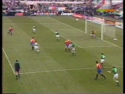 1993 World Cup Qualifier - Ireland v Spain (1st Half)