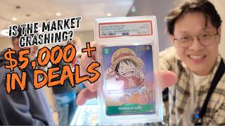 The One Piece Market Is Falling…So I Went Deal Hunting| OP TCG Vendor POV Ep 3| Cardboard Promotions